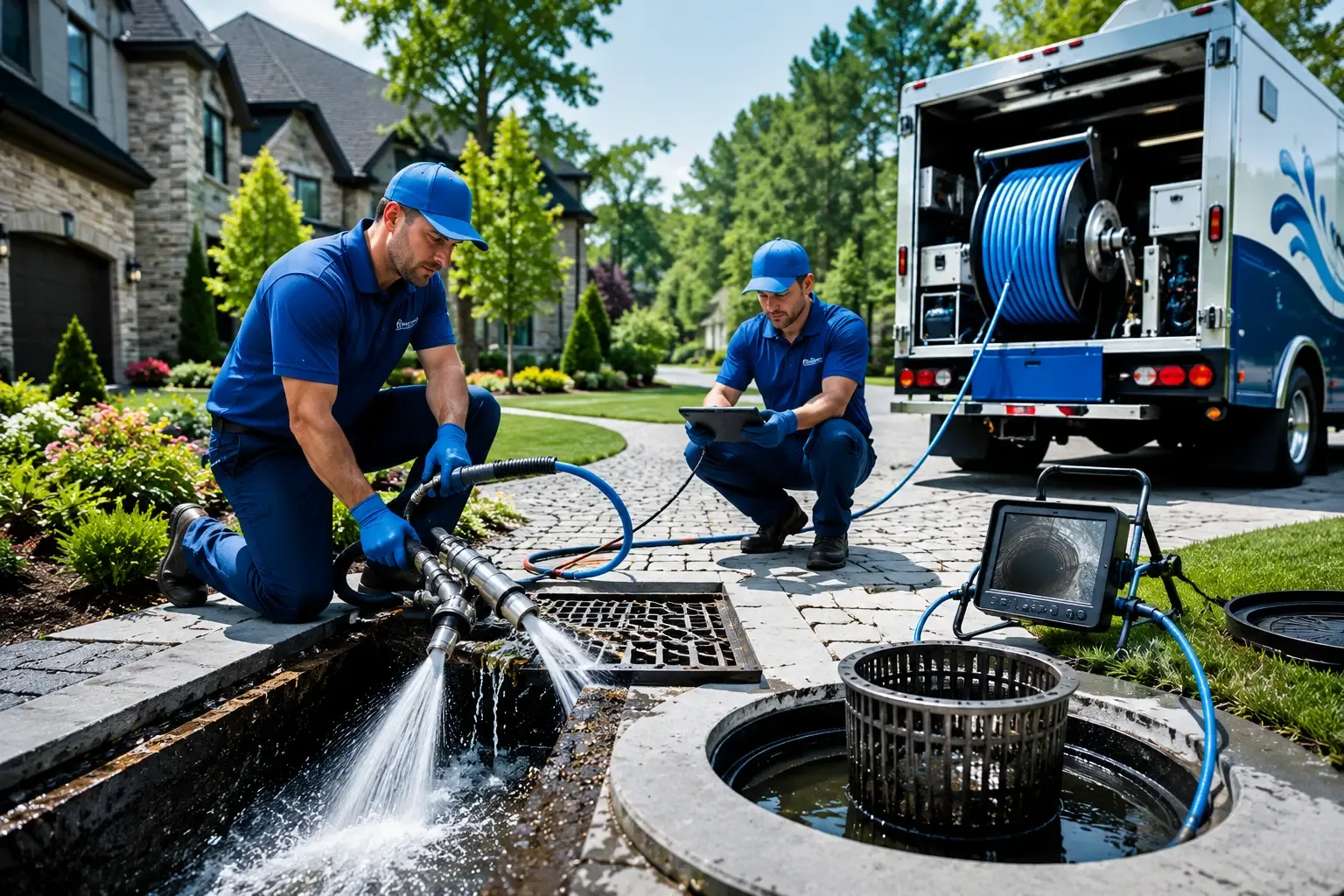 Local outdoor drain cleaning professionals in Jeffersonville, IN