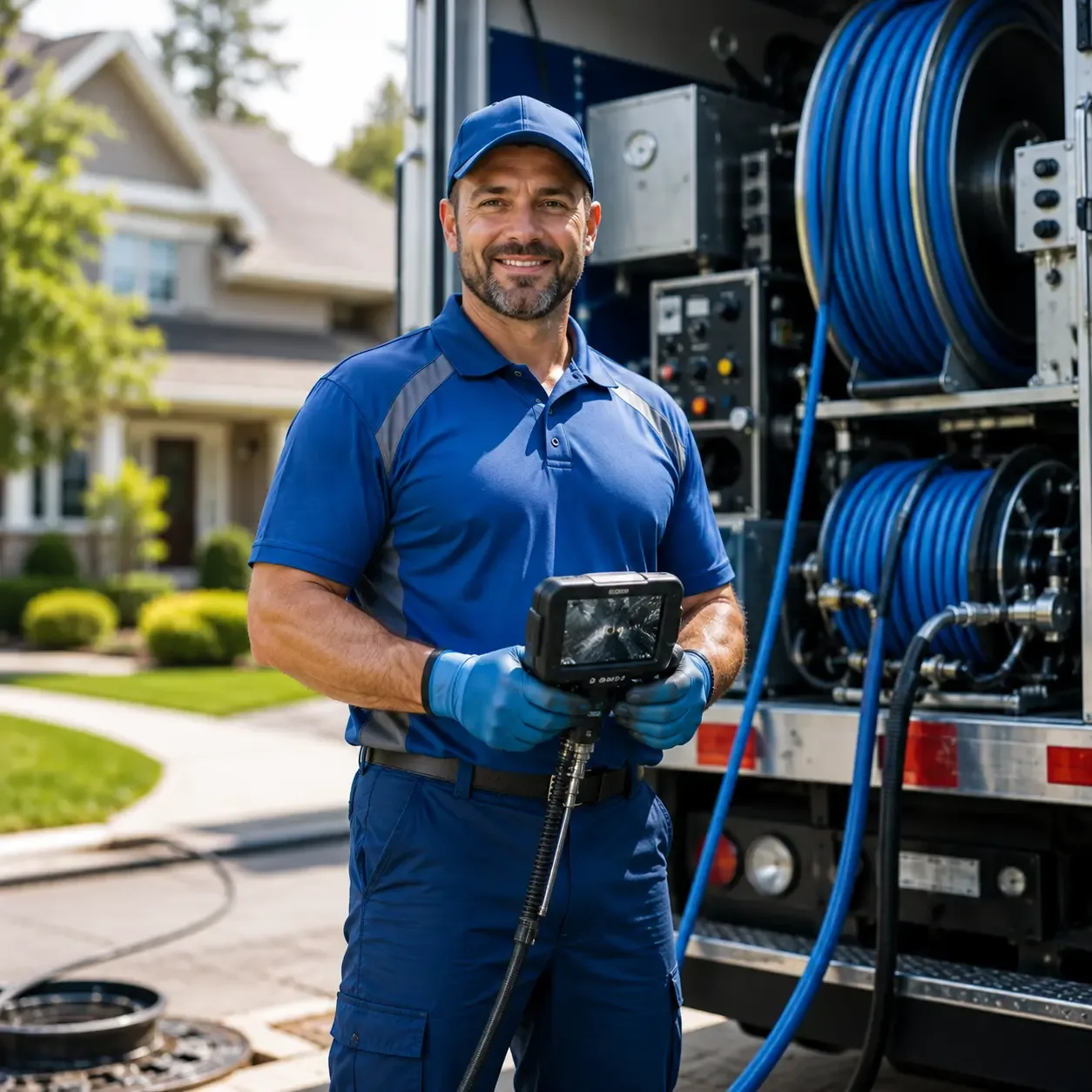 Local outdoor drain cleaning specialists in Jeffersonville, IN